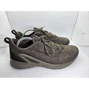 Ecco Biom Omniquest Shoes Men's 8 Green Nubuck Casual Athletic Comfort Sneakers